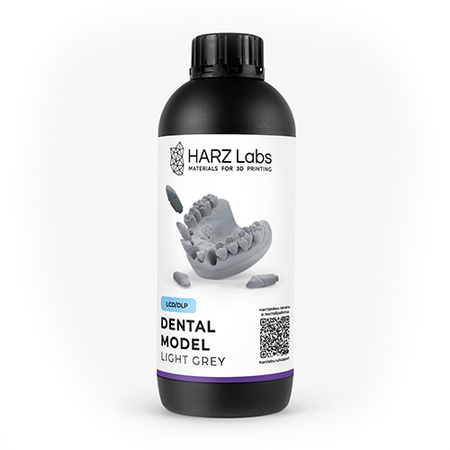 Harz Labs Dental Model Light Grey